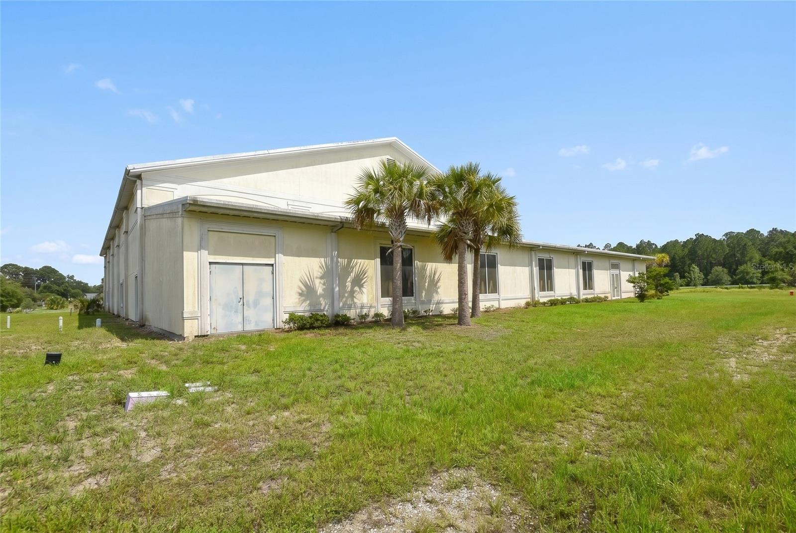 Church / School Building on 8 Acres with 25,000 commercial building shell for sale in Port Orange, FL $4,500,000