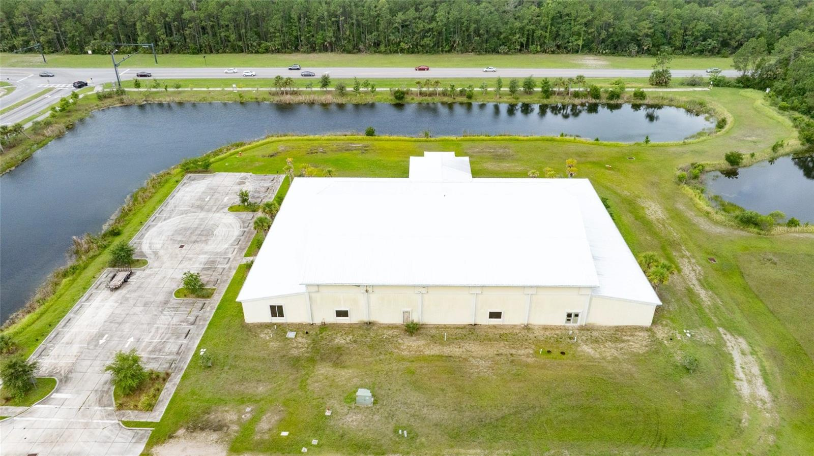 Church / School Building on 8 Acres with 25,000 commercial building shell for sale in Port Orange, FL $4,500,000