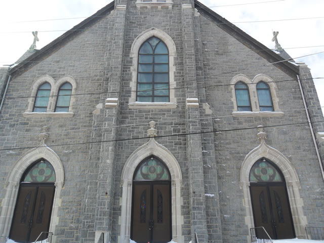 Large Stone Church In Hazelton, PA $249,000