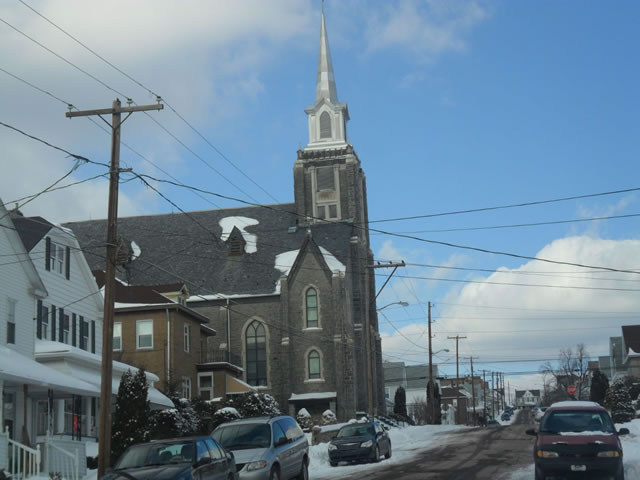 Large Stone Church In Hazelton, PA $249,000