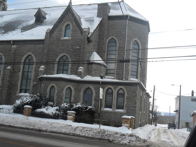 Large Stone Church In Hazelton, PA $249,000